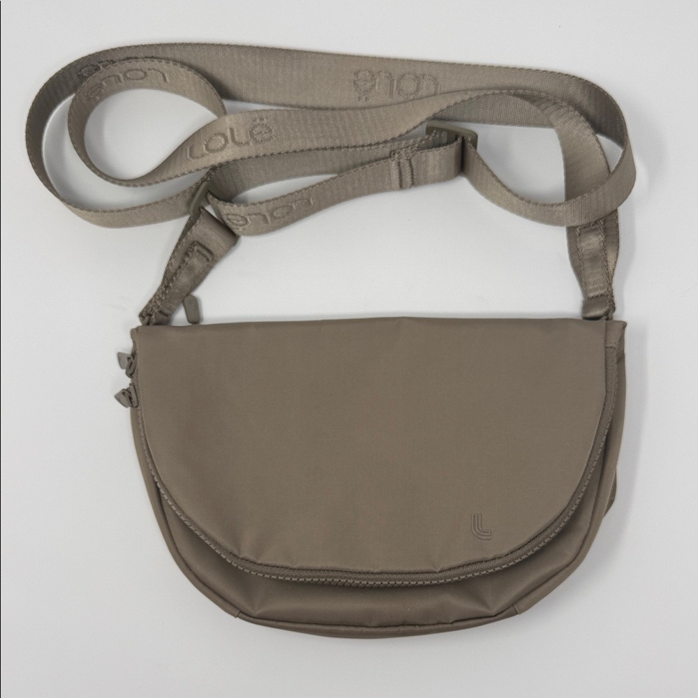 Chic Lole Taupe Crossbody Bag